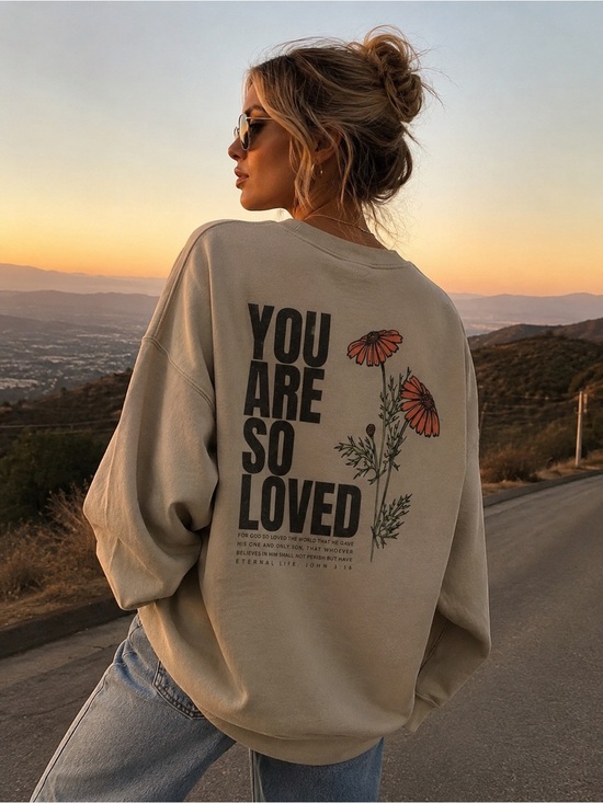 Sweaters - Faith Oversized Sweatshirt
